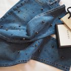 Calzedonia gyöngyökkel díszített strech farmernadrág