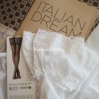 Calzedonia fehér combfix széles csipkével