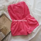 Calzedonia strandruha/jumpsuit macramé csipkével