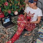 Tezenis X-MAS pamut joggernadrág