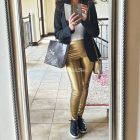 Calzedonia Light Leather bőrhatású leggings