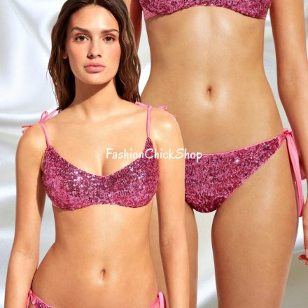 Calzedonia CANNES flitteres top fazonú bikini