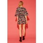 Tezenis rövid viszkóz ruha övvel