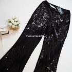 Calzedonia bársony leggings flitterekkel