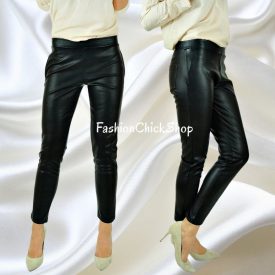 Calzedonia bőr joggernadrág