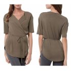 Tezenis átlapolt fazonú viszkóz top