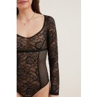 Tezenis hosszú ujjú csipke body