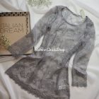 Intimissimi hosszú ujjú csipke blúz