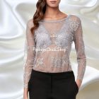 Intimissimi hosszú ujjú csipke blúz